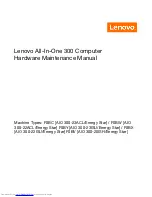 Preview for 3 page of Lenovo Thinkpad 300 Maintenance Manual