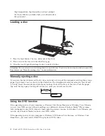 Предварительный просмотр 16 страницы Lenovo ThinkPad 43N3218 User Manual