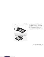 Предварительный просмотр 11 страницы Lenovo ThinkPad 570 UltraBase User Manual