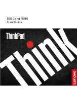 Preview for 1 page of Lenovo ThinkPad E590 User Manual