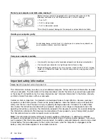 Preview for 8 page of Lenovo ThinkPad Edge E145 User Manual