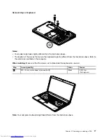 Предварительный просмотр 83 страницы Lenovo ThinkPad Edge E530 Hardware Maintenance Manual