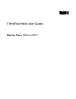 Preview for 1 page of Lenovo ThinkPad Helix 20CG User Manual