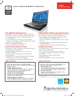 Preview for 2 page of Lenovo THINKPAD L420 Brochure & Specs