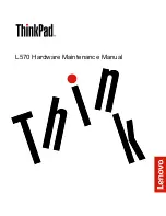 Lenovo Thinkpad L570 Hardware Maintenance Manual preview