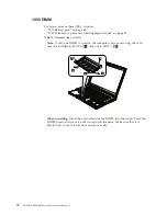 Предварительный просмотр 78 страницы Lenovo ThinkPad R500 Hardware Maintenance Manual