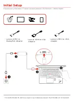 Предварительный просмотр 2 страницы Lenovo ThinkPad T14 Gen 1 Setup Manual