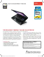 Preview for 1 page of Lenovo ThinkPad T420 Specifications