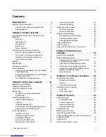 Preview for 3 page of Lenovo ThinkPad T450 User Manual