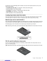 Preview for 25 page of Lenovo ThinkPad T450 User Manual