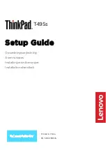 Lenovo ThinkPad T49S Setup Manual preview