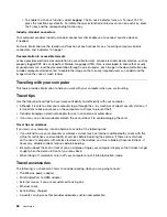 Предварительный просмотр 74 страницы Lenovo ThinkPad T550 User Manual