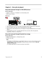 Предварительный просмотр 9 страницы Lenovo ThinkPad TrackPoint Keyboard II User Manual