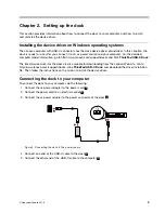 Предварительный просмотр 9 страницы Lenovo ThinkPad USB-C Dock User Manual