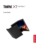 Preview for 1 page of Lenovo ThinkPad X1 Fold Gen 1 User Manual