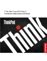 Lenovo ThinkPad X13 Gen 2 Hardware Maintenance Manual preview