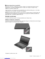 Предварительный просмотр 27 страницы Lenovo ThinkPad X131e (Greek) User Manual