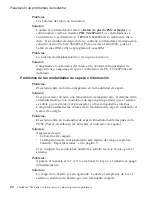 Preview for 46 page of Lenovo THINKPAD X31 (Spanish) Guía De Servicio Y De Resolución De Problemas