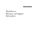 Предварительный просмотр 3 страницы Lenovo ThinkServer 1027 Manual