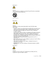 Предварительный просмотр 275 страницы Lenovo ThinkServer TD200x Safety Information Manual