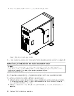 Предварительный просмотр 40 страницы Lenovo ThinkServer TD230 (Spanish) Guía Del Usuario Y De Instalación Manual