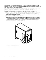 Предварительный просмотр 66 страницы Lenovo ThinkServer TD230 (Spanish) Guía Del Usuario Y De Instalación Manual