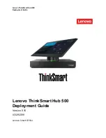 Preview for 1 page of Lenovo ThinkSmart Hub 500 Deployment Manual