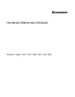 Предварительный просмотр 3 страницы Lenovo ThinkStation E20 Hardware Maintenance Manual