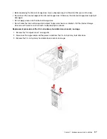 Предварительный просмотр 63 страницы Lenovo ThinkStation P360 Tower Hardware Maintenance Manual