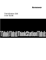 Lenovo ThinkStation S30 User Manual preview