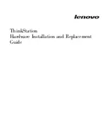 Предварительный просмотр 3 страницы Lenovo ThinkSTaTion series Installation Manual