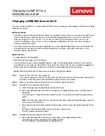 Preview for 1 page of Lenovo ThinkSystem DM240N Instructions