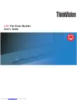 Lenovo Thinkvision 9165-AC2 User Manual предпросмотр