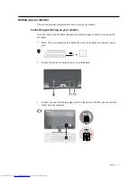 Preview for 7 page of Lenovo ThinkVision E2224 60DA-HAR1-WW User Manual