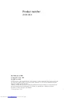 Preview for 2 page of Lenovo ThinkVision L1951p User Manual