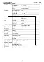 Preview for 4 page of Lenovo ThinkVision L197 Wide Service Manual