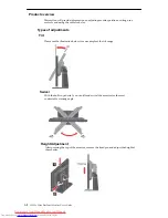 Предварительный просмотр 6 страницы Lenovo ThinkVision L2321x Wide User Manual