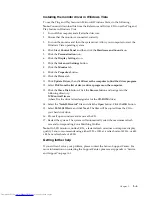 Предварительный просмотр 27 страницы Lenovo ThinkVision LS2323 Wide User Manual