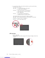 Предварительный просмотр 10 страницы Lenovo ThinkVision LT1423pwCA User Manual