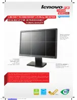 Lenovo ThinkVision LT1952p Wide Specifications preview