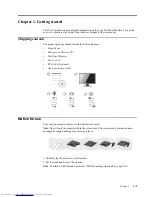 Preview for 5 page of Lenovo ThinkVision LT1953 Wide User Manual