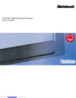 Lenovo ThinkVision LT2252p User Manual preview