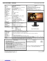 Preview for 3 page of Lenovo ThinkVision Product Specifications Reference