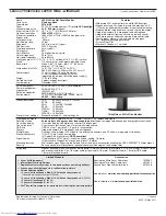 Preview for 8 page of Lenovo ThinkVision Product Specifications Reference