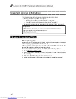 Preview for 20 page of Lenovo U41-70 Maintenance Manual