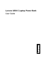 Предварительный просмотр 1 страницы Lenovo USB-C User Manual