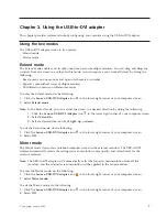 Preview for 13 page of Lenovo USB-to-DVI Monitor Adapter User Manual