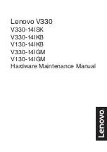 Lenovo V130-14IGM Hardware Maintenance Manual preview