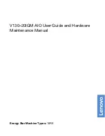 Предварительный просмотр 1 страницы Lenovo V130-20IGM AIO User Manual And Hardware Maintenance Manual