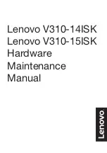 Preview for 1 page of Lenovo V310-14ISK Hardware Maintenance Manual